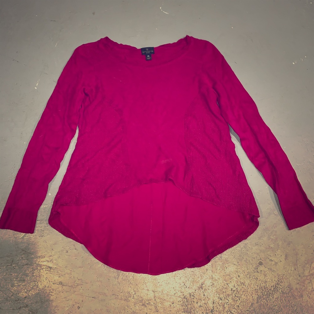 Hot pink sweater